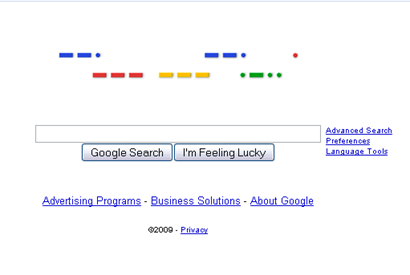 Google Search page logo