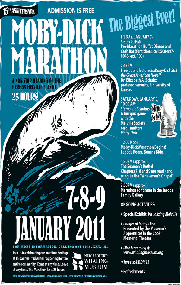 Moby-Dick Marathon poster